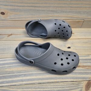 GRAY Crocs Classic Clog SHOES Slides Men's  Size 11